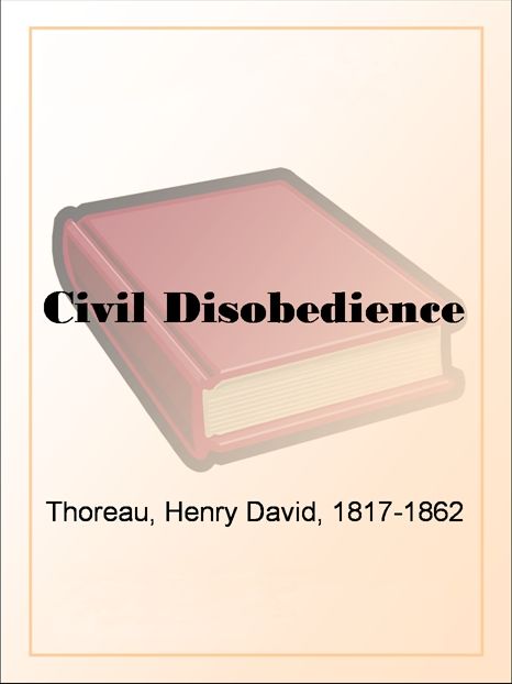 Civil Disobedience