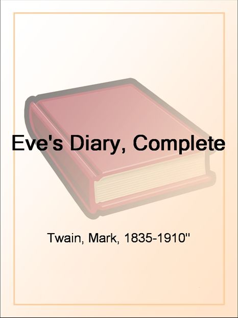 Eve's Diary, Complete