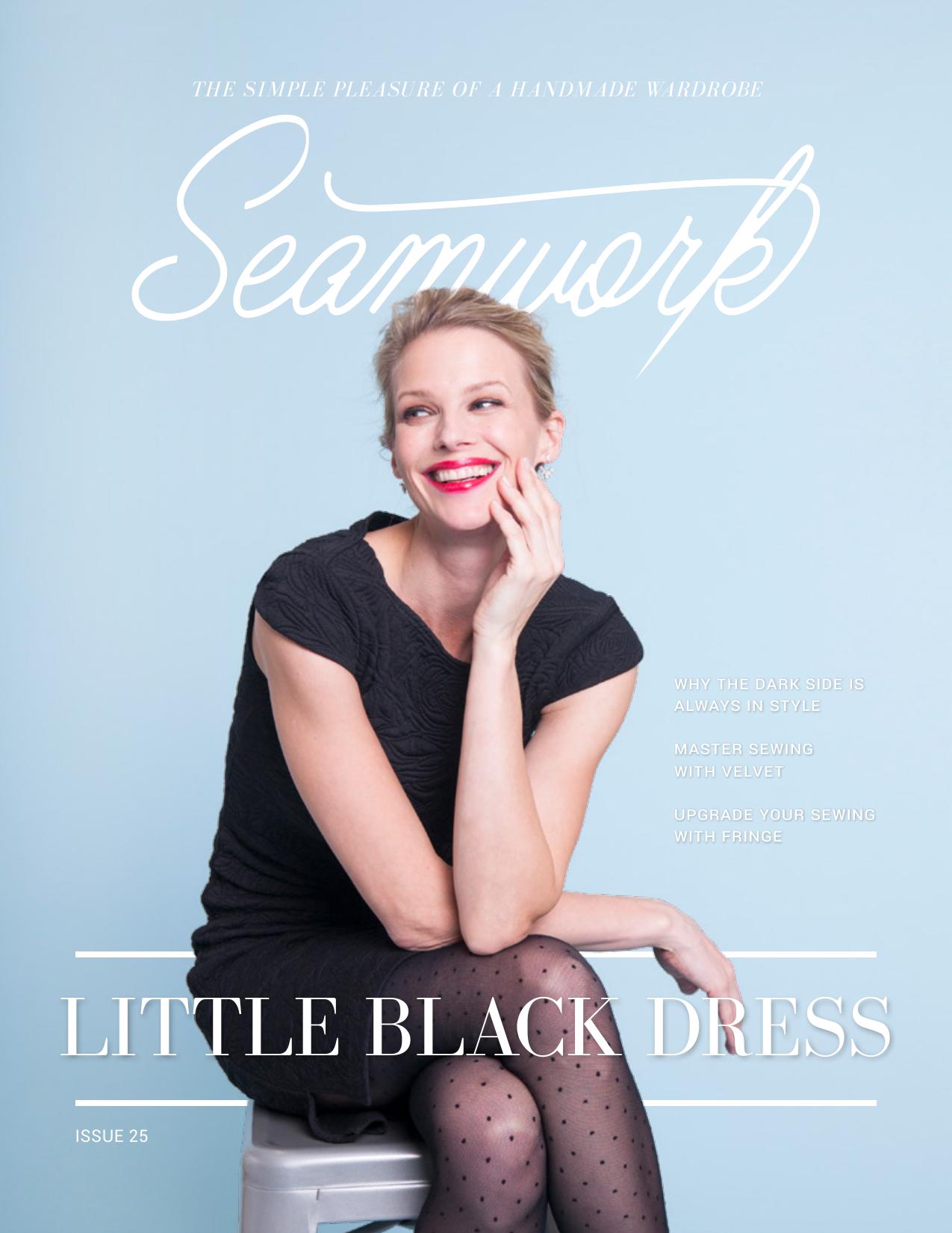 Seamwork Magazine: Little Black Dress (December 2016)