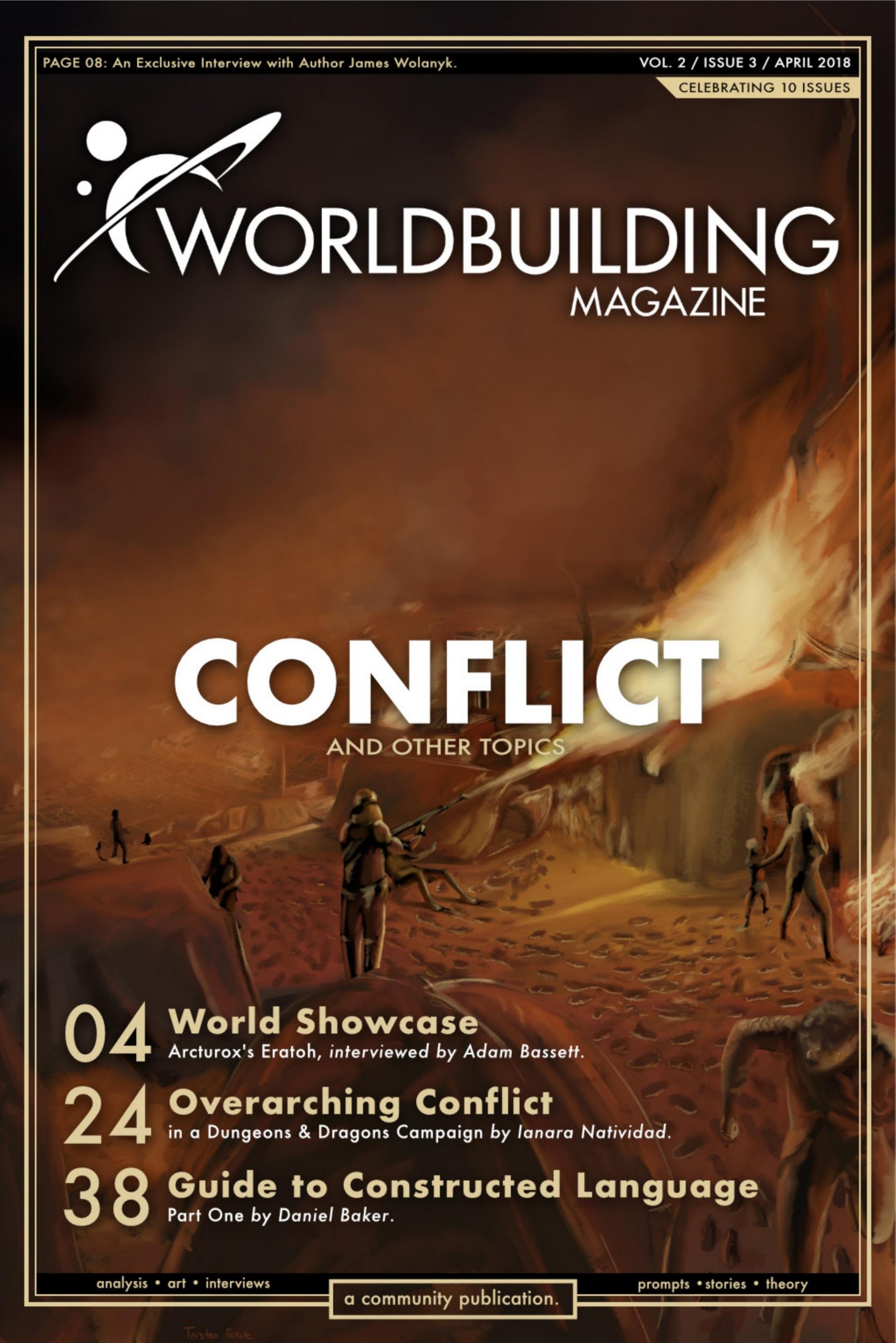 Conflict — Worldbuilding Magazine 2-3