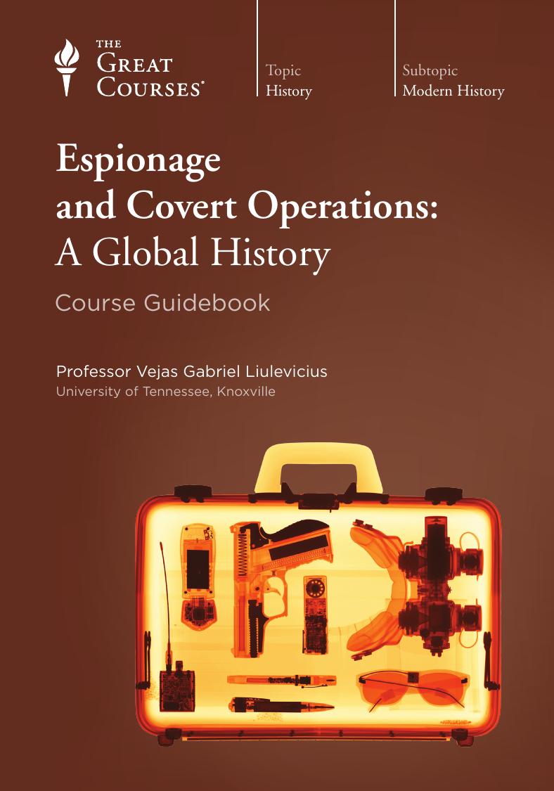 Espionage and Covert Operations: A Global History