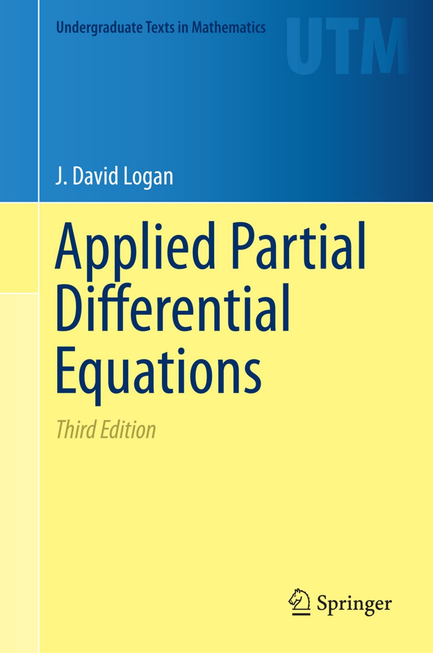 Applied Partial Differential Equations [3e]