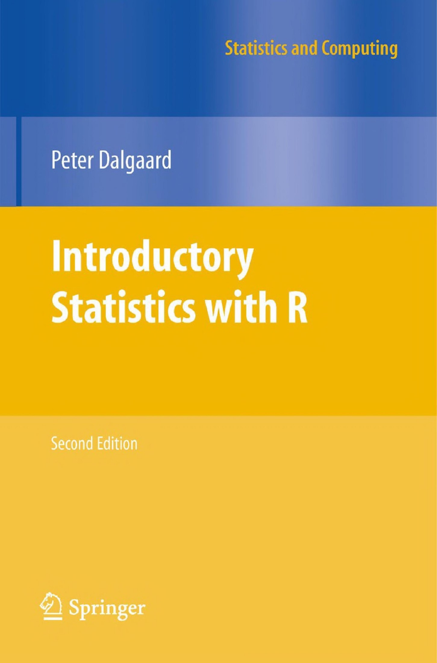 Introductory Statistics with R [2e]