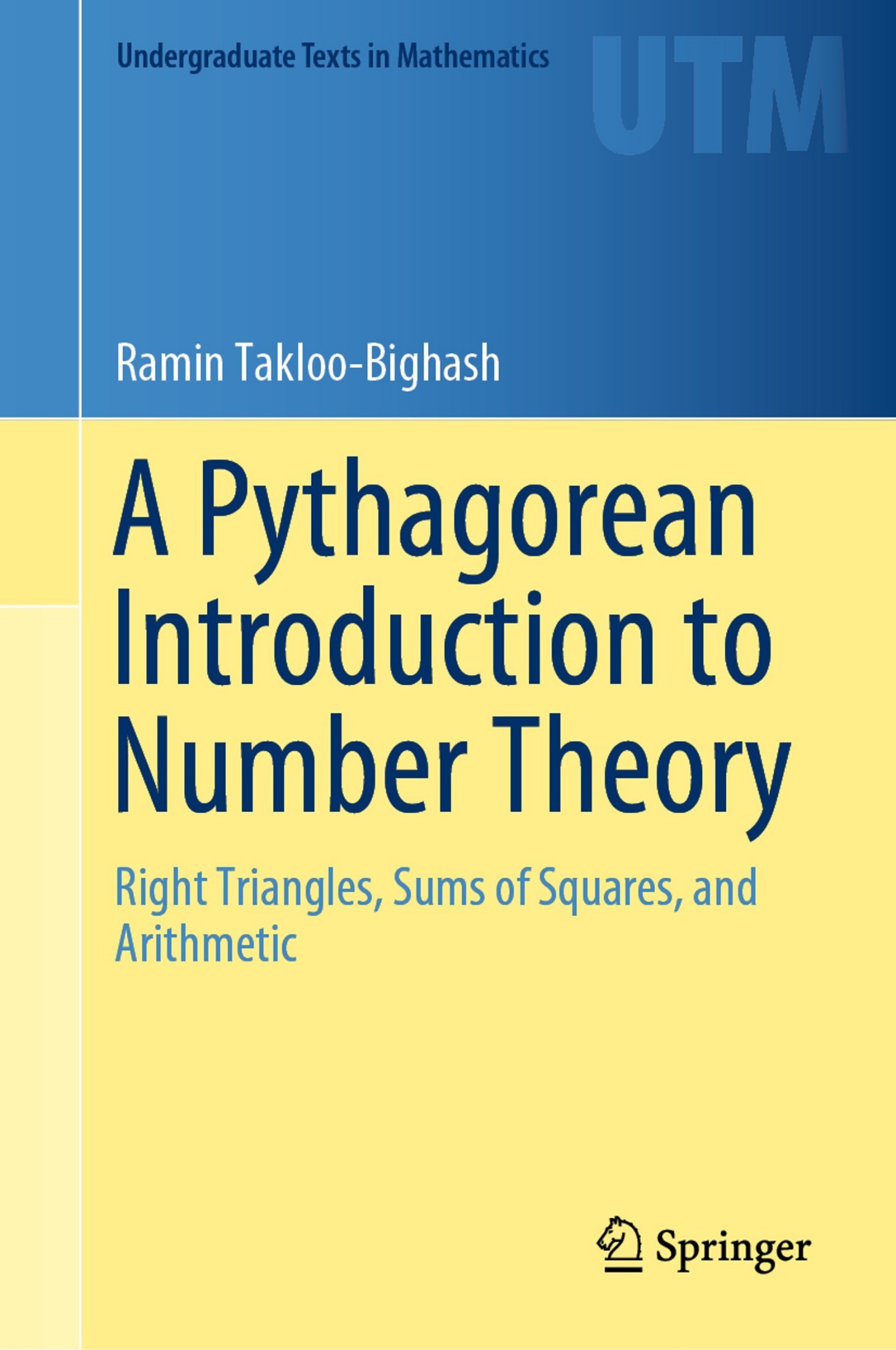 Pythagorean Introduction Number Theory: Right Triangles, Sums of Squares, and Arithmetic