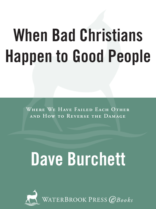 When Bad Christians Happen to Good People: Where We Have Failed Each Other and How to Reverse the Damage