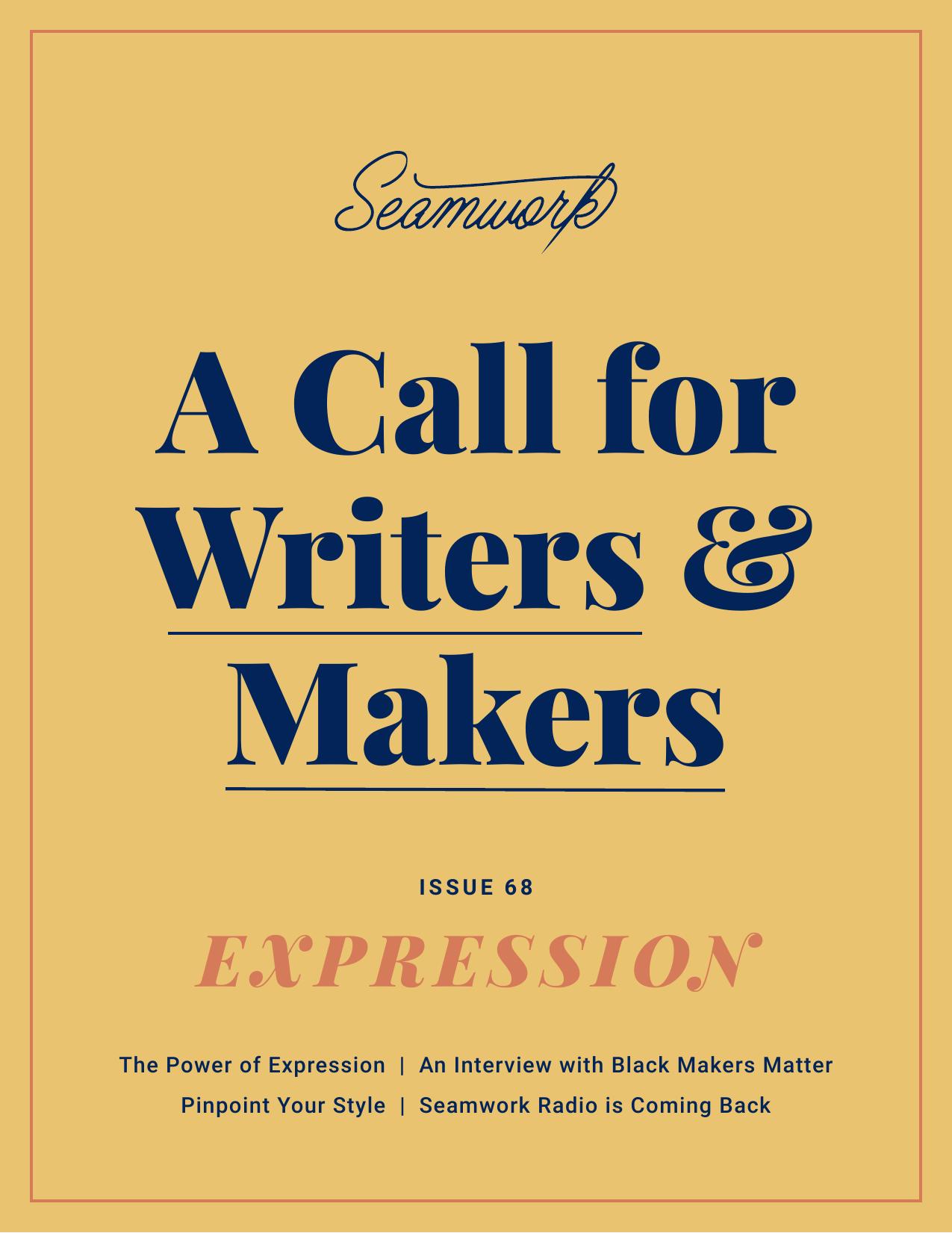 Seamwork Magazine: Expression (July 2020)