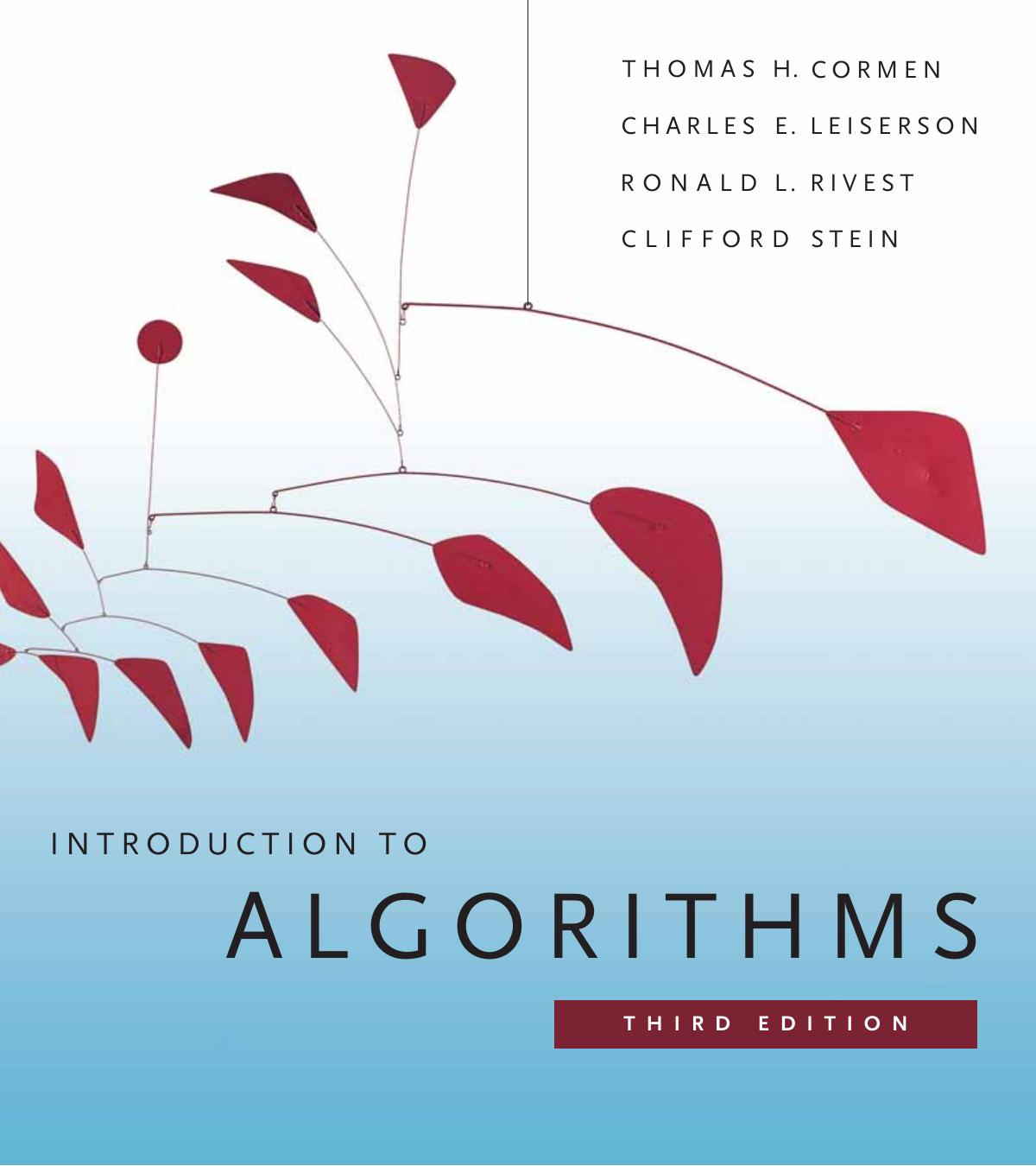 Introduction to Algorithms [3e]
