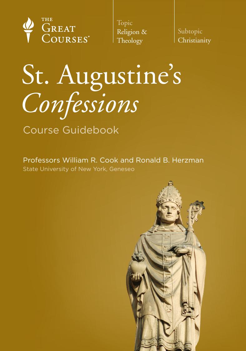 St. Augustine's Confessions
