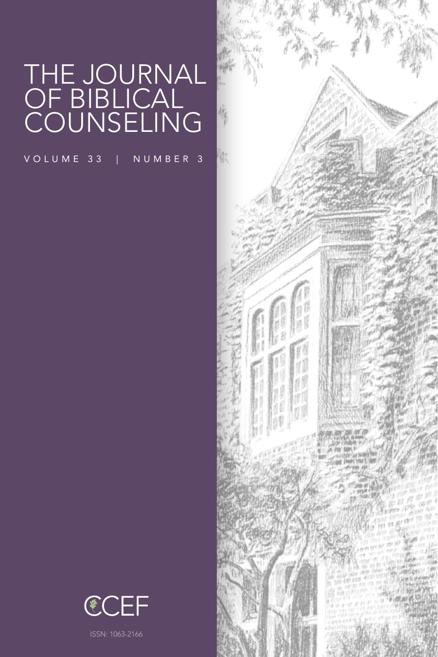 The Journal of Biblical Counseling 33:3
