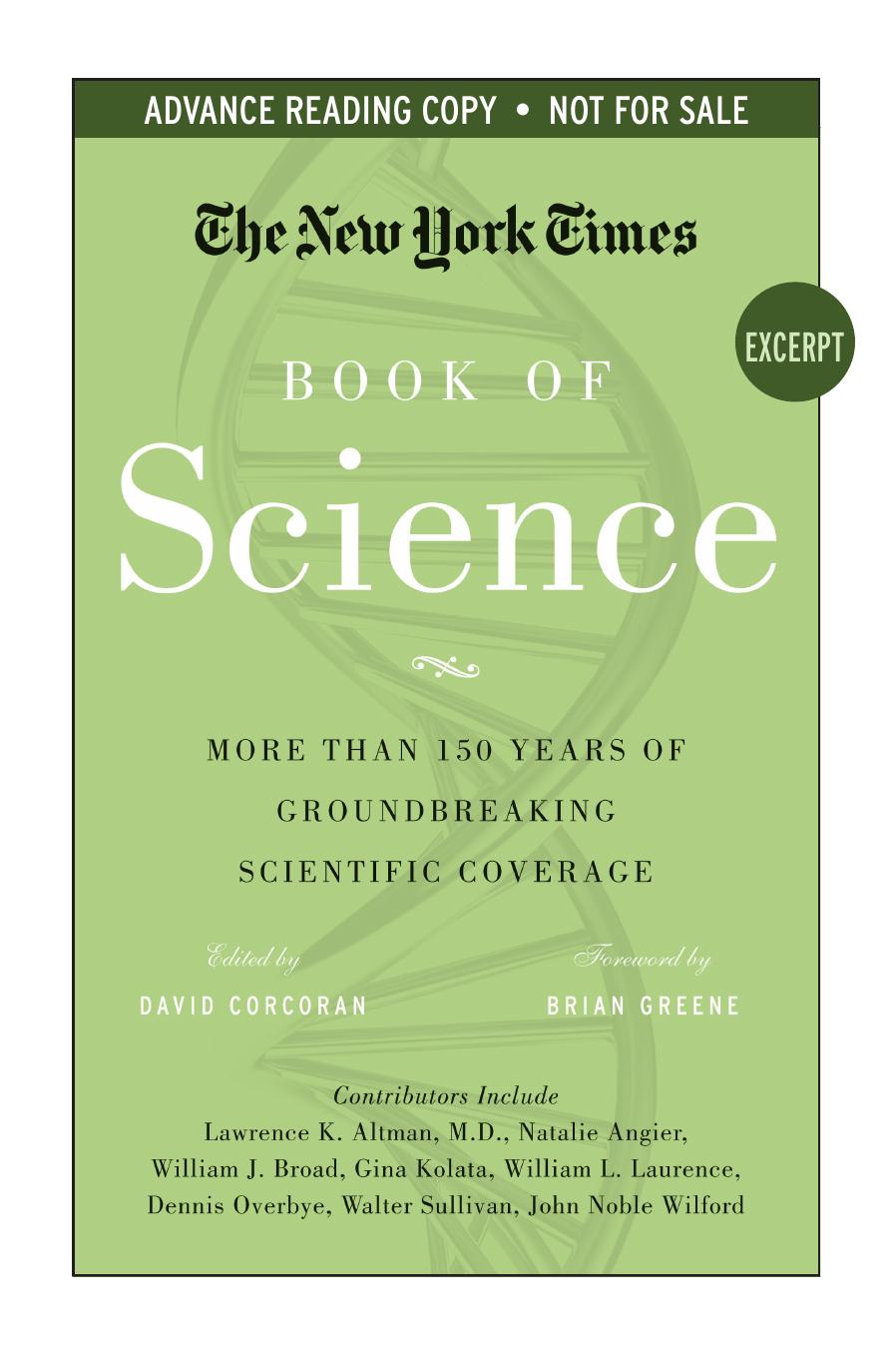 The New York Times Book of Science: More Than 150 Years of Groundbreaking Scientific Coverage