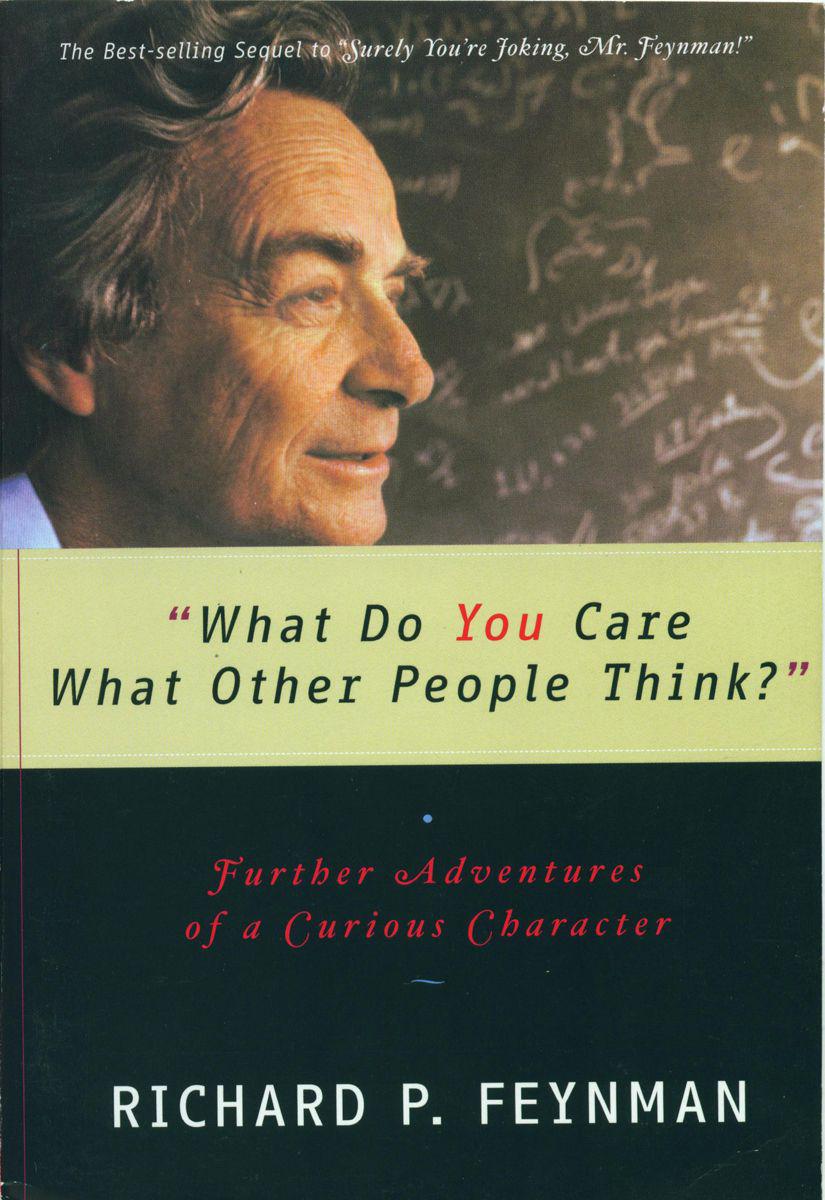 What Do You Care What Other People Think?