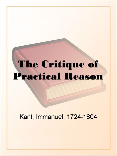 The Critique of Practical Reason