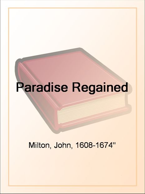 Paradise Regained